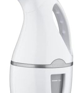 Conair Handheld Travel Garment Steamer for Clothes, CompleteSteam 1100W, For Home, Office and Travel, White