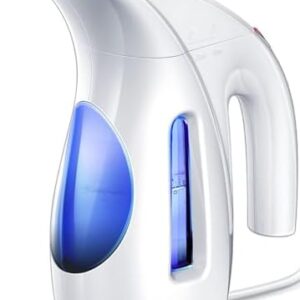 HiLIFE Steamer for Clothes, Portable Handheld Design, 240ml Big Capacity, 700W, Strong Penetrating Steam, Removes Wrinkle, for Home, Office(ONLY FOR 120V)