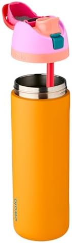 Owala FreeSip Insulated Stainless Steel Water Bottle with Straw for Sports, Travel, and School BPA-Free Sports Water Bottle, 24 oz, Tropical - Image 5