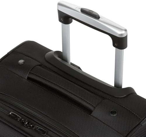 SwissGear Sion Softside Expandable Luggage, Black, Carry-On 21-Inch - Image 7