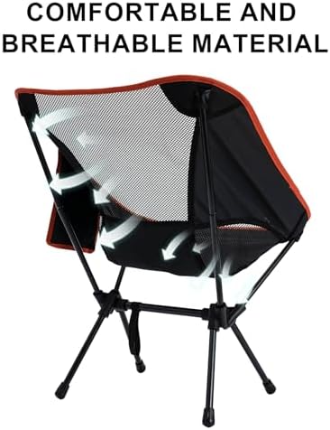Backpacking Chair, Camping Chairs for Adults, Foldable Portable Chair for Outside Camp Sports Beach Travel Hiking - Image 6