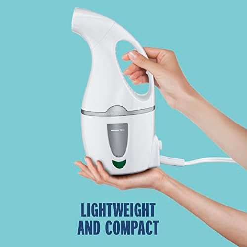 Conair Handheld Travel Garment Steamer for Clothes, CompleteSteam 1100W, For Home, Office and Travel, White - Image 4