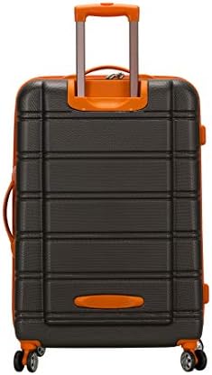 Rockland Melbourne Hardside Expandable Luggage with Spinner Wheels, Charcoal, 3-Piece Set (20/24/28) - Image 3