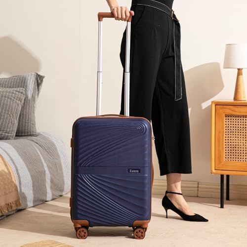 Luggage Sets 3 Piece, Suitcases with Wheels, ABS Hard Case Luggage with TSA Lock Spinner Wheels, Carry On Luggage Set (20inch) - Image 2