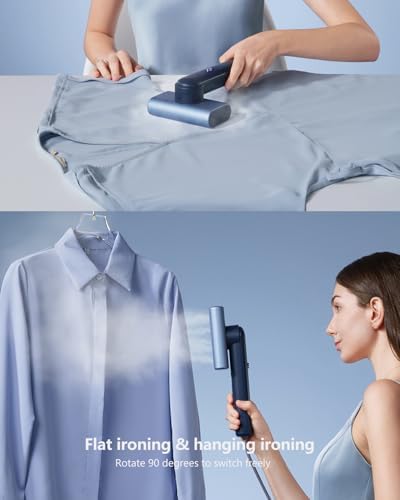 G9 Steam 2-in-1 Professional Handheld Travel Steamer for Clothes, Just 1lbs Lightly, 8 Minutes of Continuous Strong Steam, 1200W Light Steam Iron for travel and home - Image 7