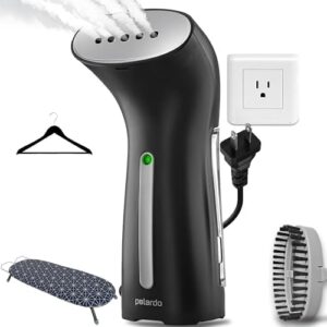 Travel Size Compact Travel Garment Steamer for Clothes to Go and Home Safe for Any Fabrics - Portable Handheld Steamer Powerful Steam Generator Iron for Clothes Best for Travel, 110V