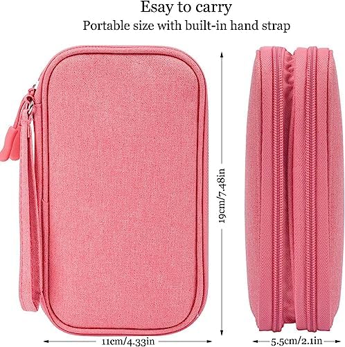 Electronic Organizer Travel USB Cable Accessories Bag/Case,Waterproof for Power Bank,Charging Cords,Chargers,Mouse,Earphones Flash Driver - Image 3