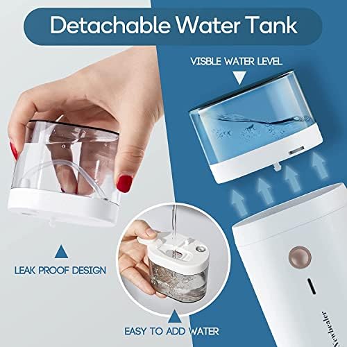 Newbealer Steamer for Clothes, 1200W Travel Steamer with Horizontal & Vertical Steaming, 2 Steam Levels, Dry Ironing, Foldable, 1.5lbs Lightly, 180ml Handheld Fabric Wrinkle Remover (120V Only) - Image 7