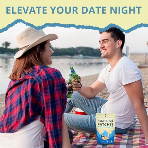 The Recharge Patch 24-Pack: Recovery Patches Party Patches Cruise Essentials 2025 Women Festival Essentials Travel Essentials Cruise Ship Accessories Travel Size Toiletries Rebound Patches Must Haves - Image 7