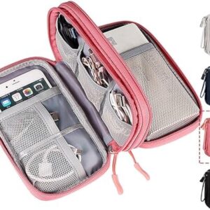 Electronic Organizer Travel USB Cable Accessories Bag/Case,Waterproof for Power Bank,Charging Cords,Chargers,Mouse,Earphones Flash Driver