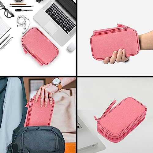 Electronic Organizer Travel USB Cable Accessories Bag/Case,Waterproof for Power Bank,Charging Cords,Chargers,Mouse,Earphones Flash Driver - Image 7
