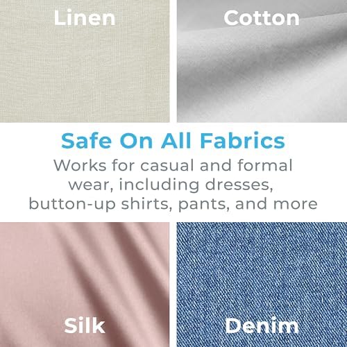 Pure Enrichment PureSteam Portable Fabric Steamer - Handheld Travel Garment Steamer Removes Wrinkles & is Safe on All Fabrics - Fast-Heating, Lightweight, Auto Safety Shut-Off, & Long Cord (White) - Image 5