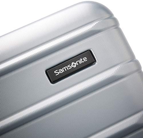 Samsonite Omni 2 28-Inch Large Checked Hardside Luggage with 360° Spinner Wheels - Scratch Resistant Hardshell - TSA Lock - Expandable Polycarbonate Shell for Lightweight Travel - Artic Silver - Image 9